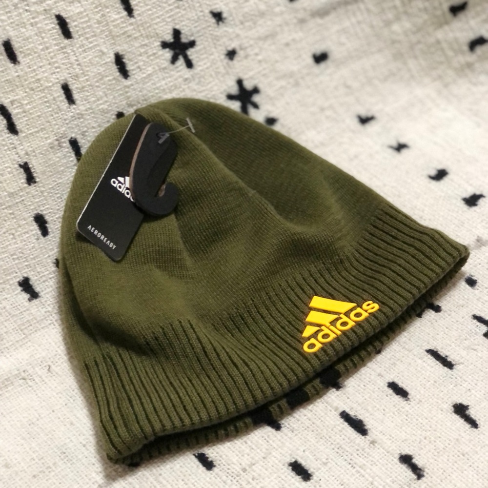 COPY - Adidas beanie olive color